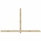 Ekena Millwork Eugene Rough Sawn Timber Gable Bracket, Douglas Fir, 108"W x 63"H x 2"D x 4"F, 14/12 Pitch GBW108X63X0204EUG00RDF - alternate 1